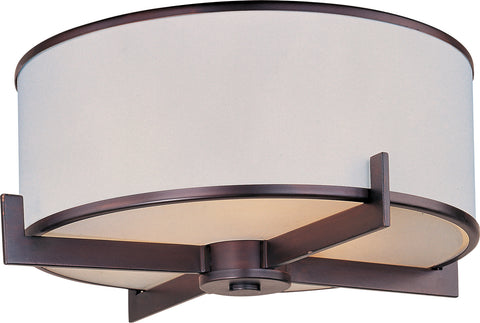 Nexus 3-Light Flush Mount Oil Rubbed Bronze - C157-12050WTOI