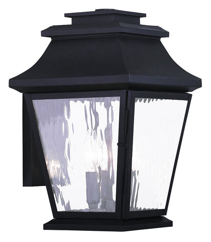 Livex Hathaway 3 Light Bronze Outdoor Wall Lantern - C185-20235-07