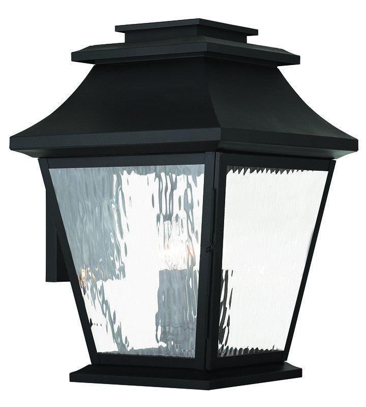 Livex Hathaway 4 Light Black Outdoor Wall Lantern - C185-20240-04