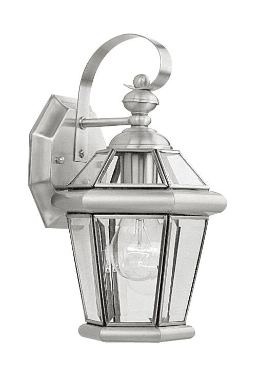 Livex Georgetown 1 Light BN Outdoor Wall Lantern - C185-2061-91