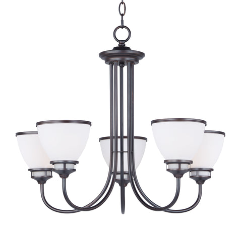 Novus 5-Light Chandelier Oil Rubbed Bronze - C157-21585SWOI