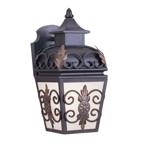 Livex Berkshire 1 Light Bronze Outdoor Wall Lantern - C185-2191-07