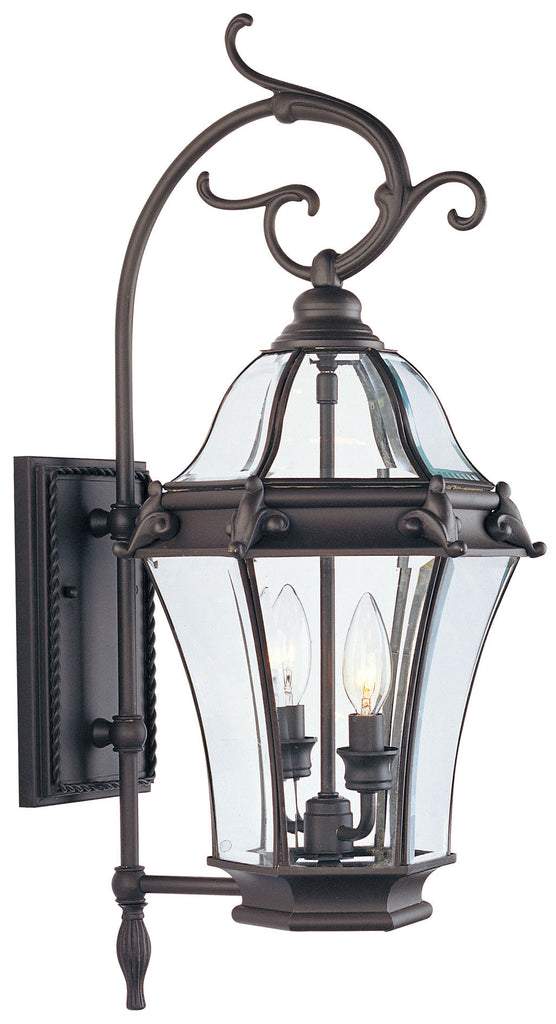 Livex Fleur de Lis   2 Light Bronze Outdoor Wall Lantern - C185-2621-07