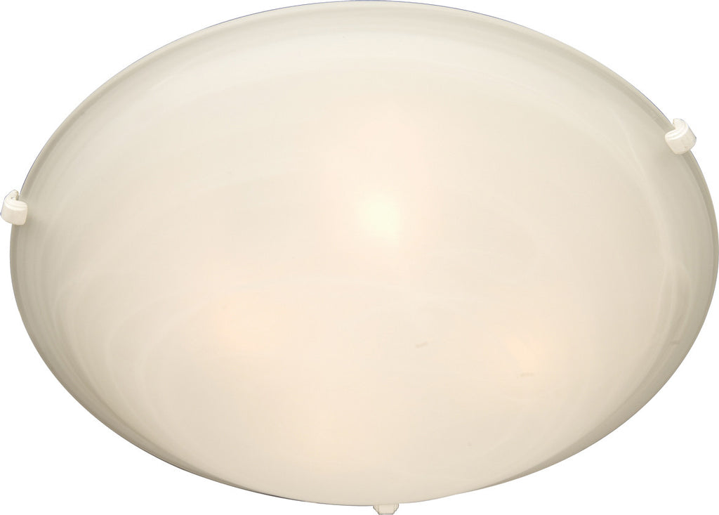 Malaga 2-Light Flush Mount White - C157-2680MRWT