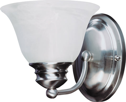 Malaga 1-Light Wall Sconce Satin Nickel - C157-2686MRSN