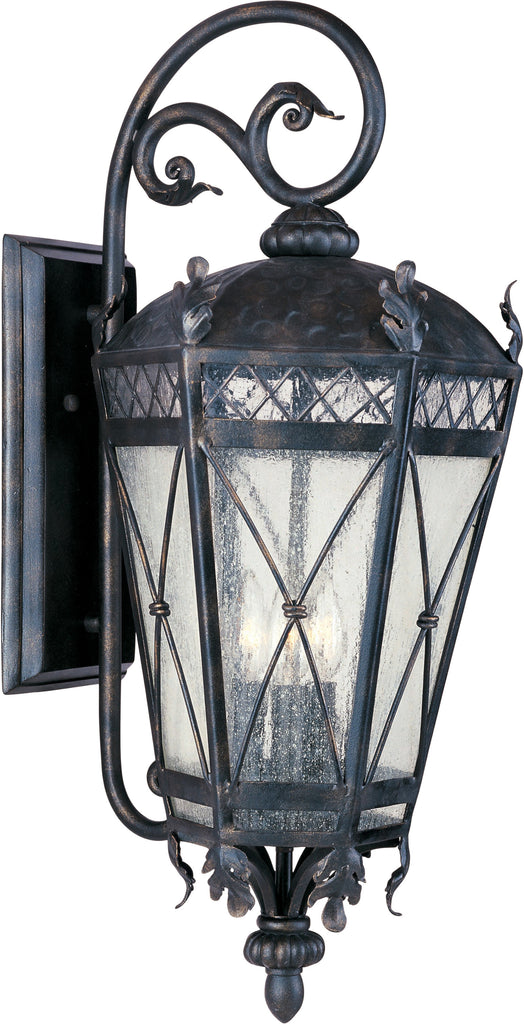 Canterbury 5-Light Outdoor Wall Lantern Artesian Bronze - C157-30457CDAT