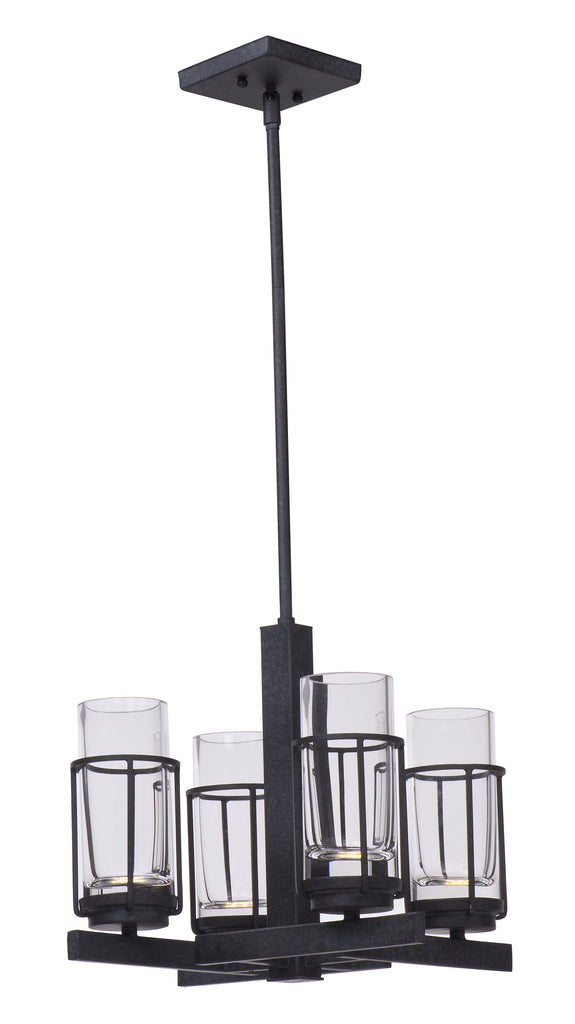 Fusion LED 5-Light Chandelier Anthracite - C157-32455CLAR