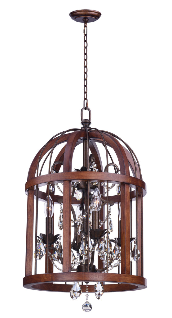 Miranda 4-Light Pendant Antique Pecan and Bay - C157-32512APBY