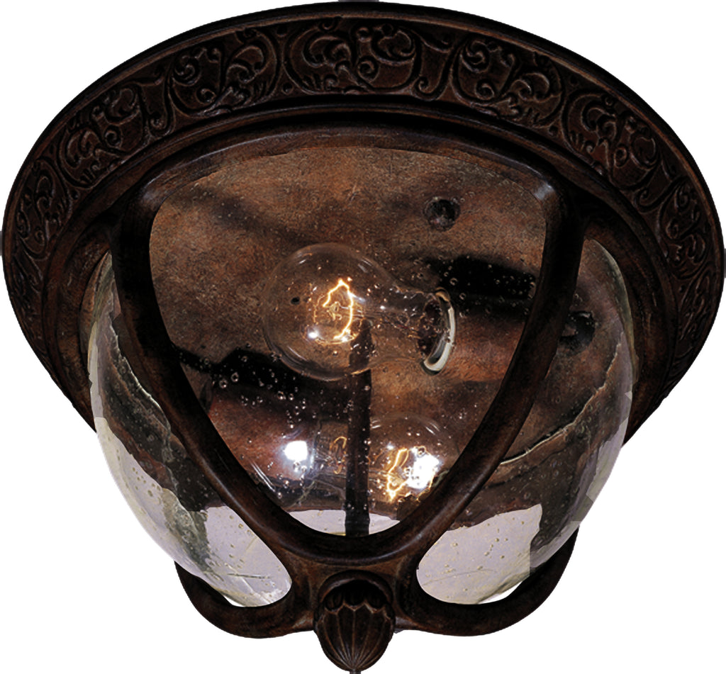 Knob Hill Cast 2-Light Outdoor Ceiling Mount Sienna - C157-3469CDSE