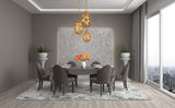 ZC121-1545D10GG - Urban Classic: Bombay 1 light in Gilded Gold  chandelier