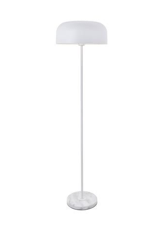 ZC121-LD4070F16WH - Living District: Exemplar 1 light White Floor lamp