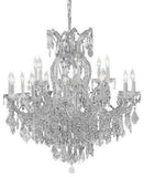 Set of 2-1 Chandelier Crystal Lighting Empress Crystal (TM) Chandeliers H 38" W37" and 1 Large Foyer/Entryway Maria Theresa Empress Crystal (tm) Chandelier Chandeliers Lighting! H 52" W 52" - 1EA CS/1/21510/15+1 + 1EA CS/918/36 A500-