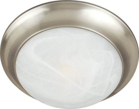 Essentials 1-Light Flush Mount Satin Nickel - C157-5850MRSN