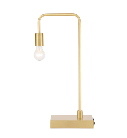 ZC121-TL3048BR - Regency Decor: Marceline 1 light Brass Table Lamp
