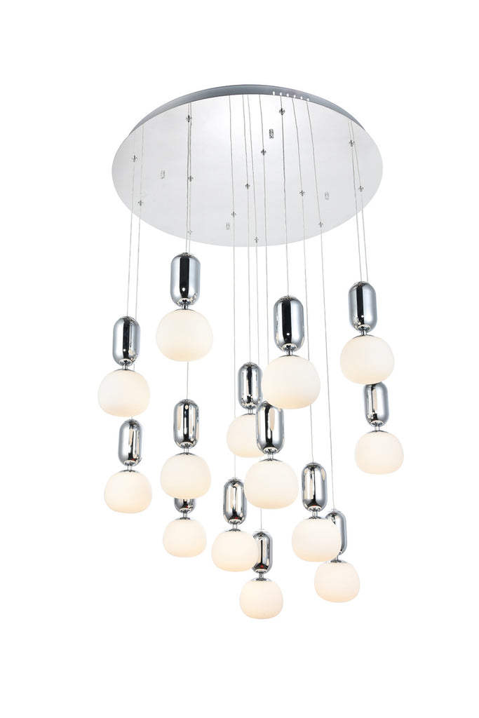 ZC121-5107D14C - Regency Lighting: Lea 14 light in Chrome Pendant