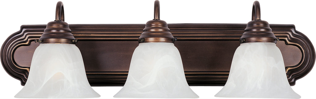 Essentials 3-Light Bath Vanity Oil Rubbed Bronze - C157-8013MROI