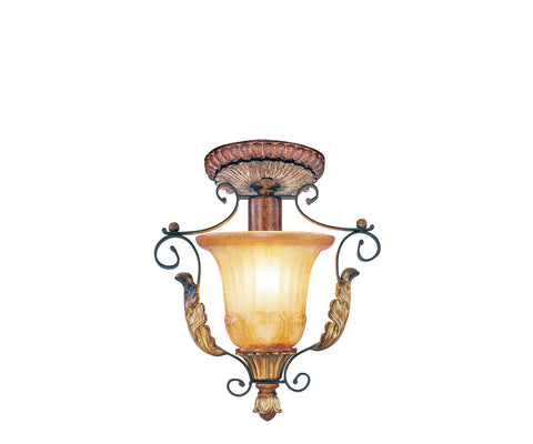 Livex Villa Verona 1 Light VBZ Ceiling Mount - C185-8578-63