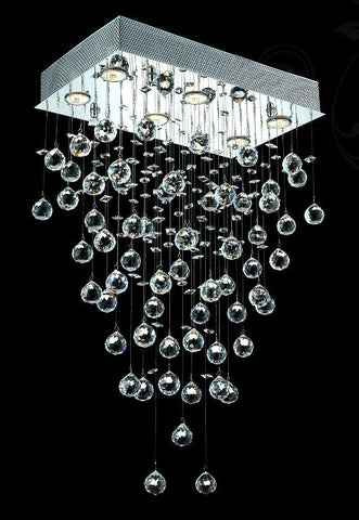 C121-2021D20CBy Regency Lighting - Galaxy Collection Polished Chrome Finish Chandeleir