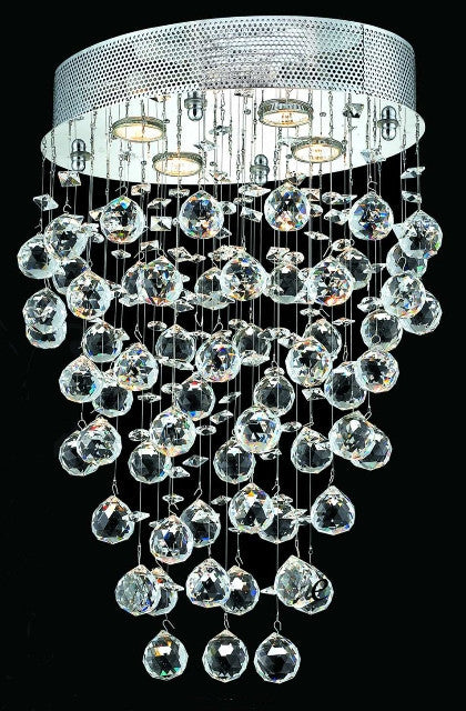ZC121-V2022D16C By REGENCY - Galaxy Collection Polished Chrome Finish Chandelier