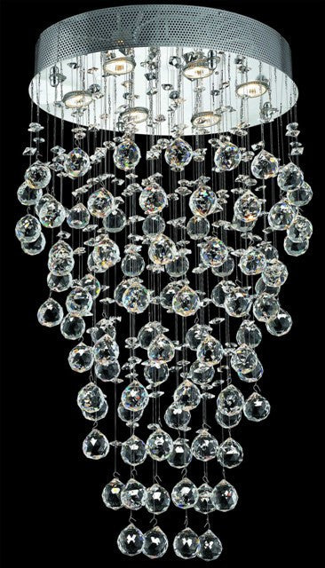 ZC121-V2022D20C By REGENCY - Galaxy Collection Polished Chrome Finish Chandelier