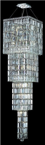 ZC121-2032G66C/EC By Regency Lighting Maxim Collection 18 Light Chandeliers Chrome Finish