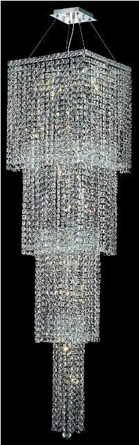 ZC121-2033G66C/EC By Regency Lighting Maxim Collection 18 Light Chandeliers Chrome Finish