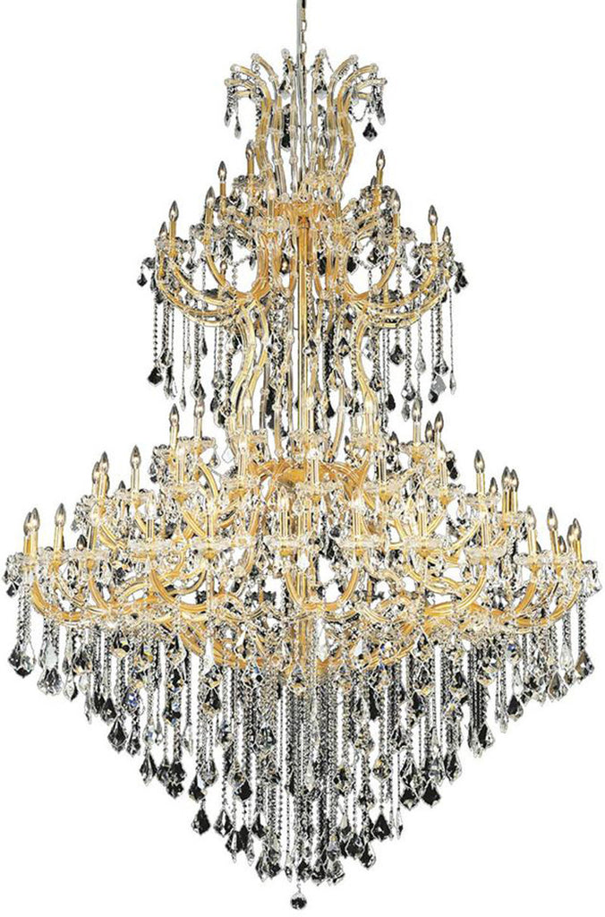 ZC121-2800G96G/EC By Regency Lighting - Maria Theresa Collection Gold Finish 85 Lights Foyer/Hallway