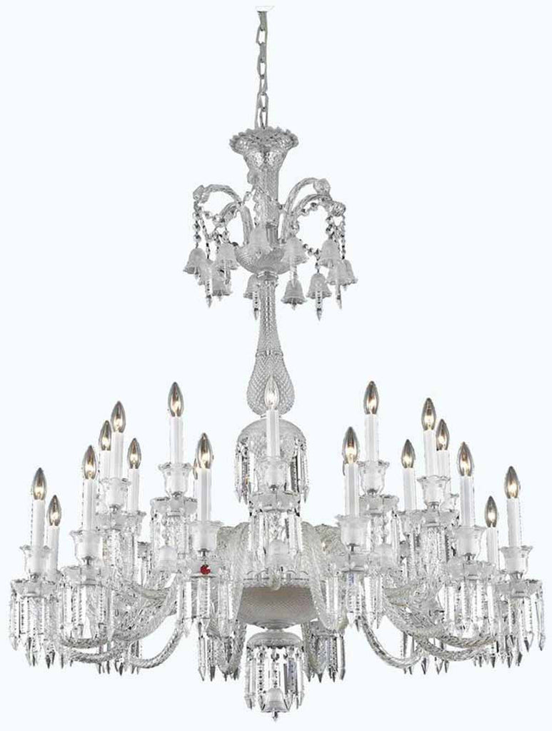 C121-8924G44C/EC By Elegant Lighting - Majestic Collection 24 Lights Foyer/Hallway