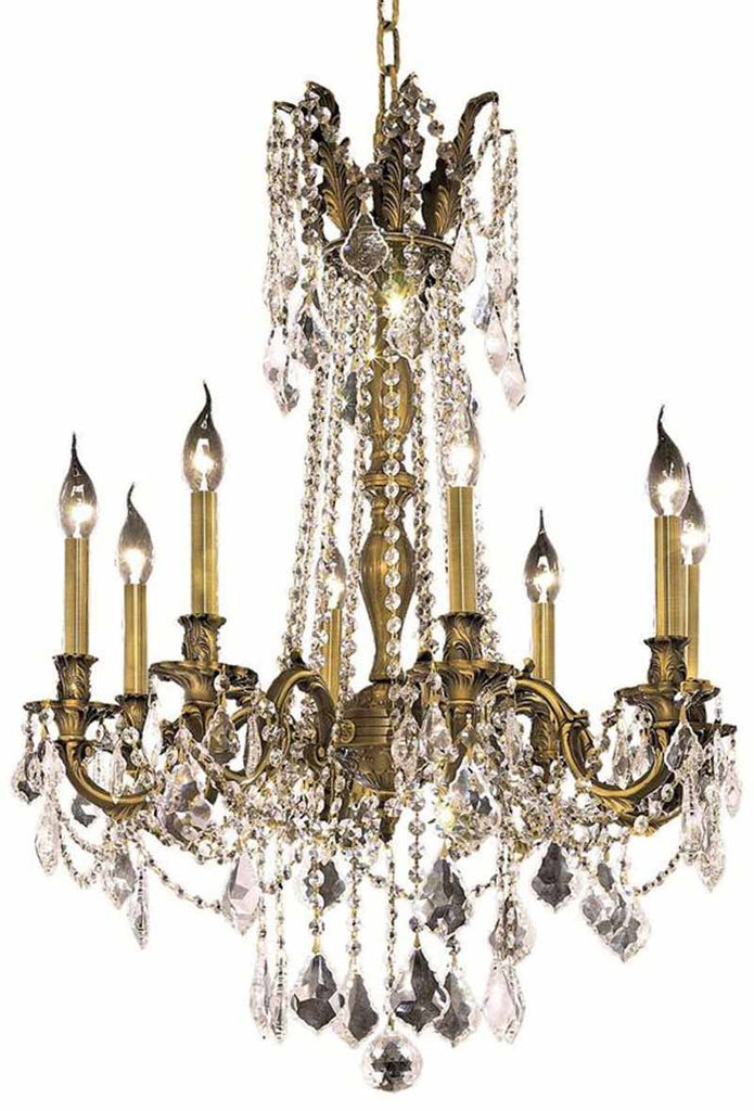 ZC121-9208D24AB/EC By Regency Lighting - Rosalia Collection Antique Bronze Finish 8 Lights Dining Room