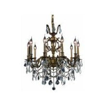 ZC121-9410D28AB/EC By Regency Lighting Marseille Collection 10 Lights Chandelier Antique Bronze Finish