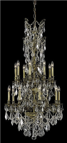 ZC121-9616D27AB/EC By Regency Lighting Monarch Collection 16 Light Chandeliers Antique Bronze Finish