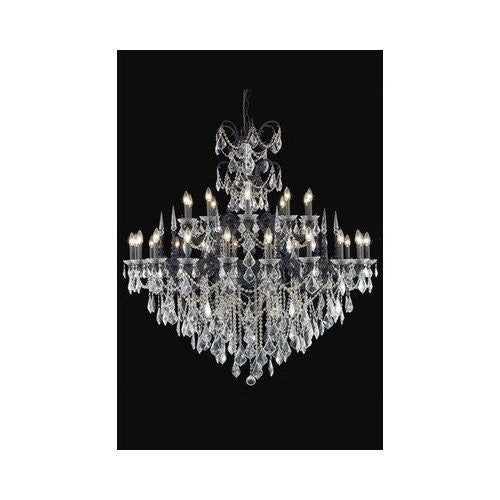 ZC121-9730G53DB/EC By Regency Lighting Athena Collection 30 Lights Chandelier Dark Bronze Finish