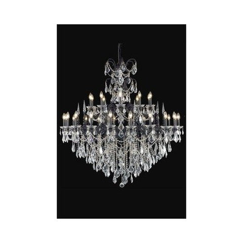 ZC121-9730G53DB/EC By Regency Lighting Athena Collection 30 Lights Chandelier Dark Bronze Finish