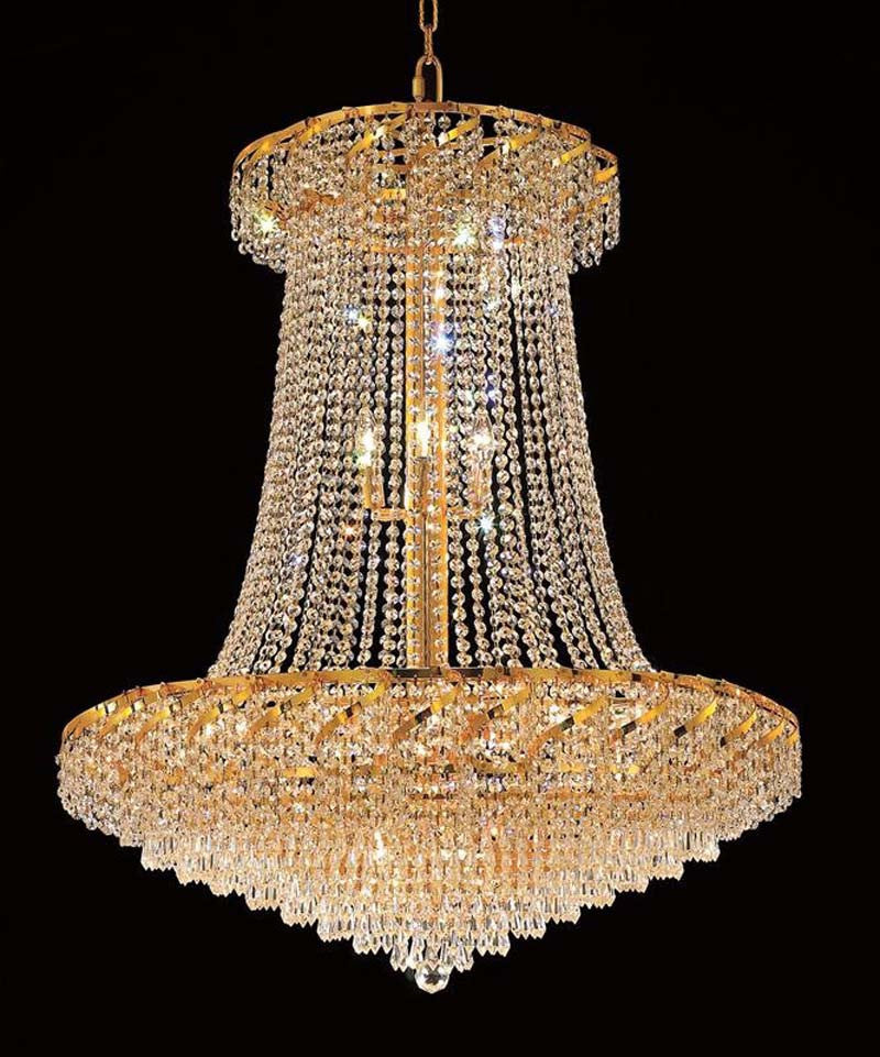 ZC121-ECA4G36SG/EC By Regency Lighting - Belenus Collection Gold Finish 22 Lights Foyer/Hallway