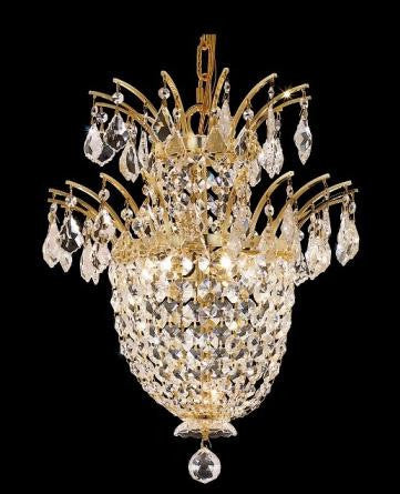 C121-GOLD/5800/1519 Flora CollectionEmpire Style CHANDELIER Chandeliers, Crystal Chandelier, Crystal Chandeliers, Lighting