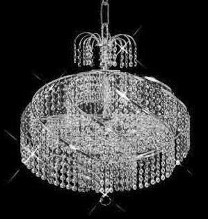 C121-SILVER/8052/1416 Spiral CollectionEmpire Style CHANDELIER Chandeliers, Crystal Chandelier, Crystal Chandeliers, Lighting