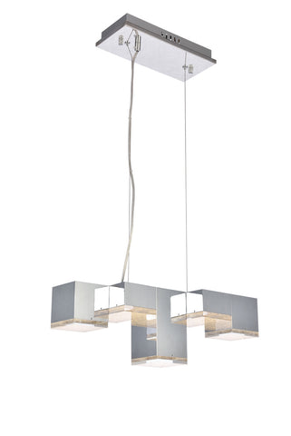 ZC121-5100D5C - Regency Lighting: Glasgow 5 Light Chrome Pendant