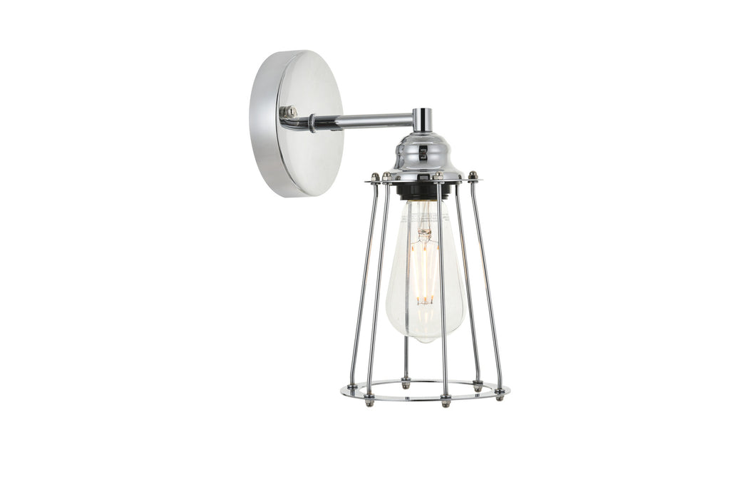 ZC121-LD4047W5C - Living District: Auspice 1 light chrome Wall Sconce