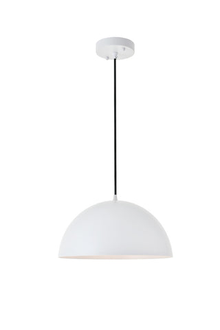 ZC121-LD4023D14WH - Living District: Forte 1 light White Pendant