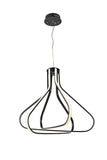 ZC121-5105D26BK - Regency Lighting: Dahlia 3 light in Black Pendant